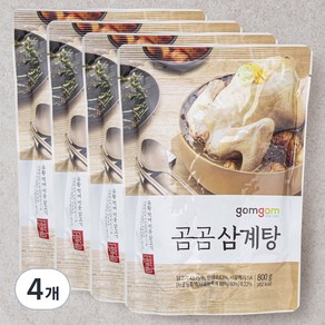 곰곰 삼계탕, 800g, 4개