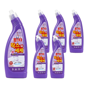 홈스타 락스와세제 후로랄파인, 750ml, 6개