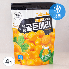 호재준 페루산 골든베리 (냉동), 450g, 4개