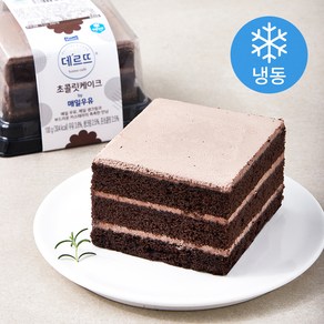 매일 데르뜨 초콜릿 케이크 (냉동), 100g, 1개