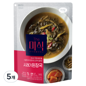 더미식 시래기 된장국, 350g, 5개