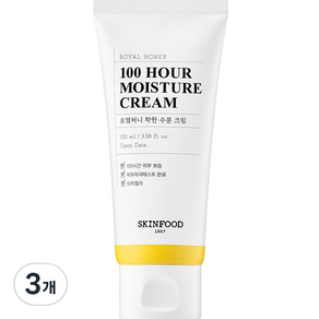 스킨푸드 로열허니 착한 수분 크림, 100ml, 3개