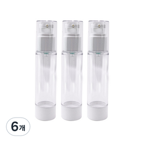 빅드림 화장품 공병 진공 에센스 펌프 50ml EB-05, 혼합색상, 6개