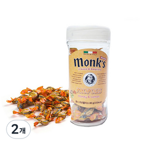 Monks 자동차컵 홀더용 프로폴리스 캔디, 2개, 80g