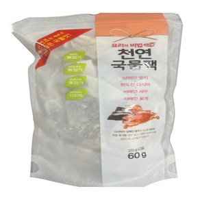 해심 미니꽃게 천연국물팩, 60g, 1개