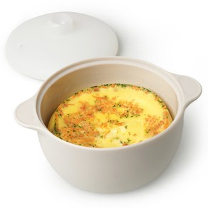 실리가든 실리콘 냄비 찜기 500ml, 라이트그레이, 1개