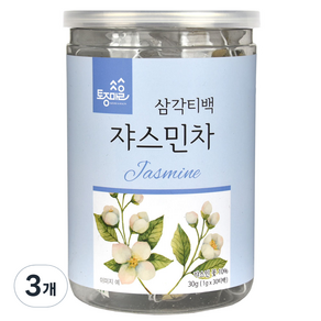 토종마을 쟈스민차, 1g, 30개입, 3개