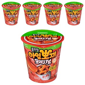 풀무원 아임뽀끼 오리지널 떡볶이, 102g, 5개