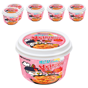 삼양 까르보 불닭떡볶이, 179g, 6개