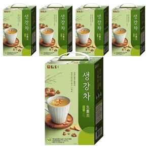 담터 생강차 플러스, 15g, 50개입, 5개