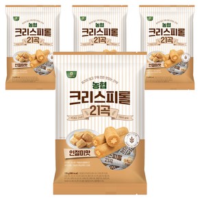 농협식품 크리스피롤 21곡 인절미맛, 4개, 170g