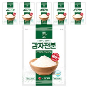 본테이스트 100% 감자전분, 1kg, 6개