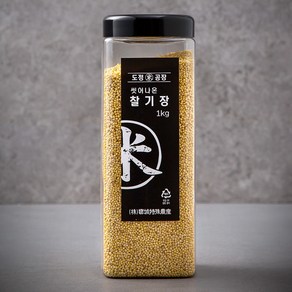 도정공장 씻어나온 찰기장, 1kg, 1통