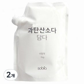 소비아 과탄산소다 담다 세제, 2개, 1kg