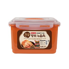 로이첸 참숯 진공 황토 누름독 5.5L, 1개, 단품