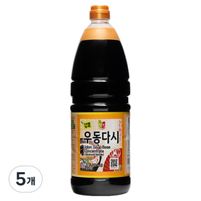 첫맛 우동다시, 2kg, 5개