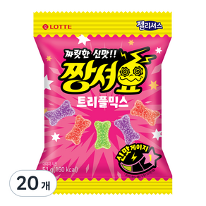 핵짱셔요 후르츠, 51g, 20개