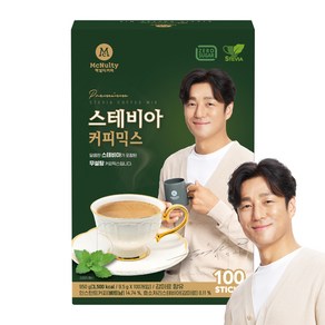 맥널티커피 스테비아 커피믹스, 9.5g, 100개입, 1개