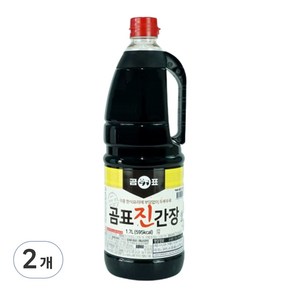 Gompyo 진간장, 1.7L, 2개