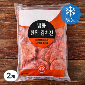 한입 김치전 (냉동), 1kg, 2개