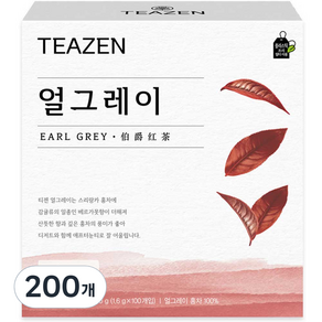 티젠 얼그레이 홍차, 1.6g, 100개입, 2개