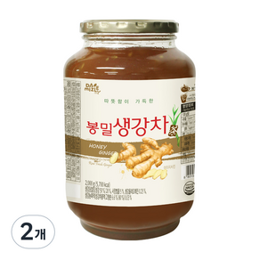 다미즐 봉밀 생강차, 2kg, 1개입, 2개