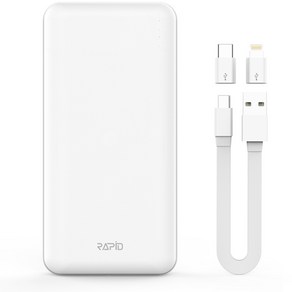 라피드 마스터 듀얼 보조배터리 20000mAh 멀티단자