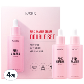 네시픽 핑크 아하바하 핑크세럼, 50ml, 4개