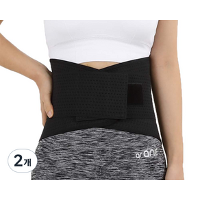 아오스 Waist Back Bace 9인치 허리보호대 M AOS-101B, 2개