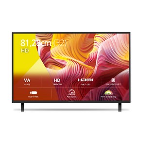 더함 HD LED TV, 81cm(32인치), TN32H-NVN211K, 스탠드형, 고객직접설치