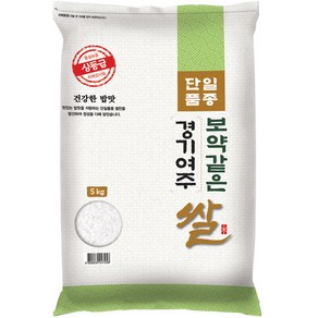 대한농산 2024년산 햅쌀 보약같은 경기 여주쌀, 상등급, 5kg, 1개