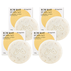 동구밭 올바른 바디비누 노니, 120g, 4개