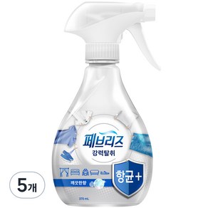 페브리즈 플러스 섬유탈취제, 370ml, 5개, 깨끗한향