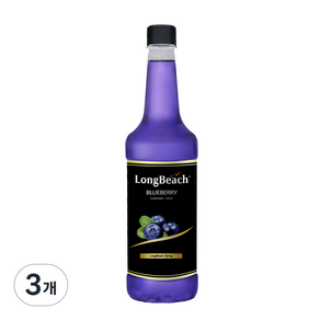 롱비치 BLUEBERRY SYRUP, 740ml, 3개