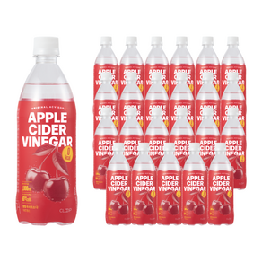 클룹 애사비소다 타트체리 탄산음료, 500ml, 24개