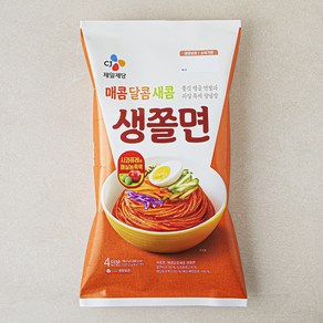 CJ제일제당 매콤 달콤 새콤 생쫄면 4인분, 908.8g, 1개