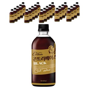 칸타타콘트라베이스 블랙, 500ml, 24개