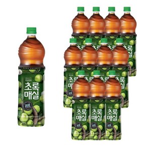 초록매실 제로, 1.5L, 12개