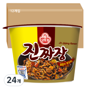 오뚜기 진짜장 컵라면 115g, 24개