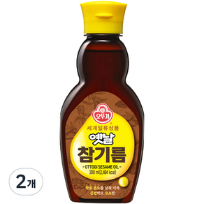 오뚜기옛날 참기름, 300ml, 2개