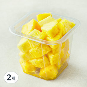 곰곰 파인애플 청크, 2개, 400g