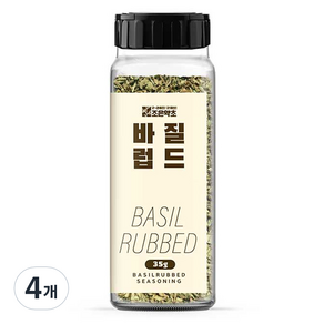 조은약초 바질 럽드, 35g, 4개