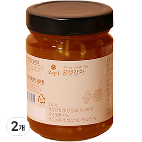 오가다 꿀생강차, 350g, 1개입, 2개