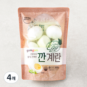 곰곰 깐계란 500g, 4개