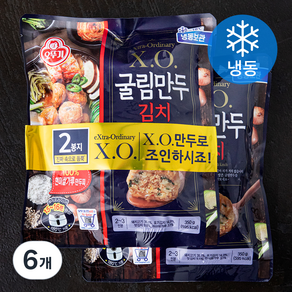 오뚜기 XO 굴림만두 김치 (냉동), 350g, 6개