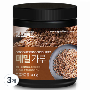 조은약초 메밀가루, 3개, 400g