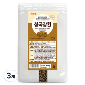 윤고집 청국장환, 500g, 3개