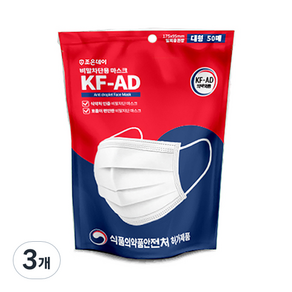 조은데이 비말 차단용 마스크 대형 KFAD 성인용