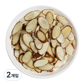 웰넛 자연두레 아몬드슬라이스, 1kg, 2개