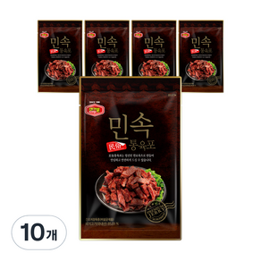 민속 통육포, 35g, 10개